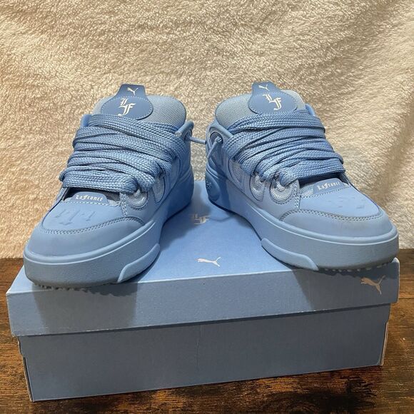 LaFrancé x PUMA Lamelo Ball Sneakers Limited Edition Team Light Blue RARE Mens 7 - Picture 5 of 16